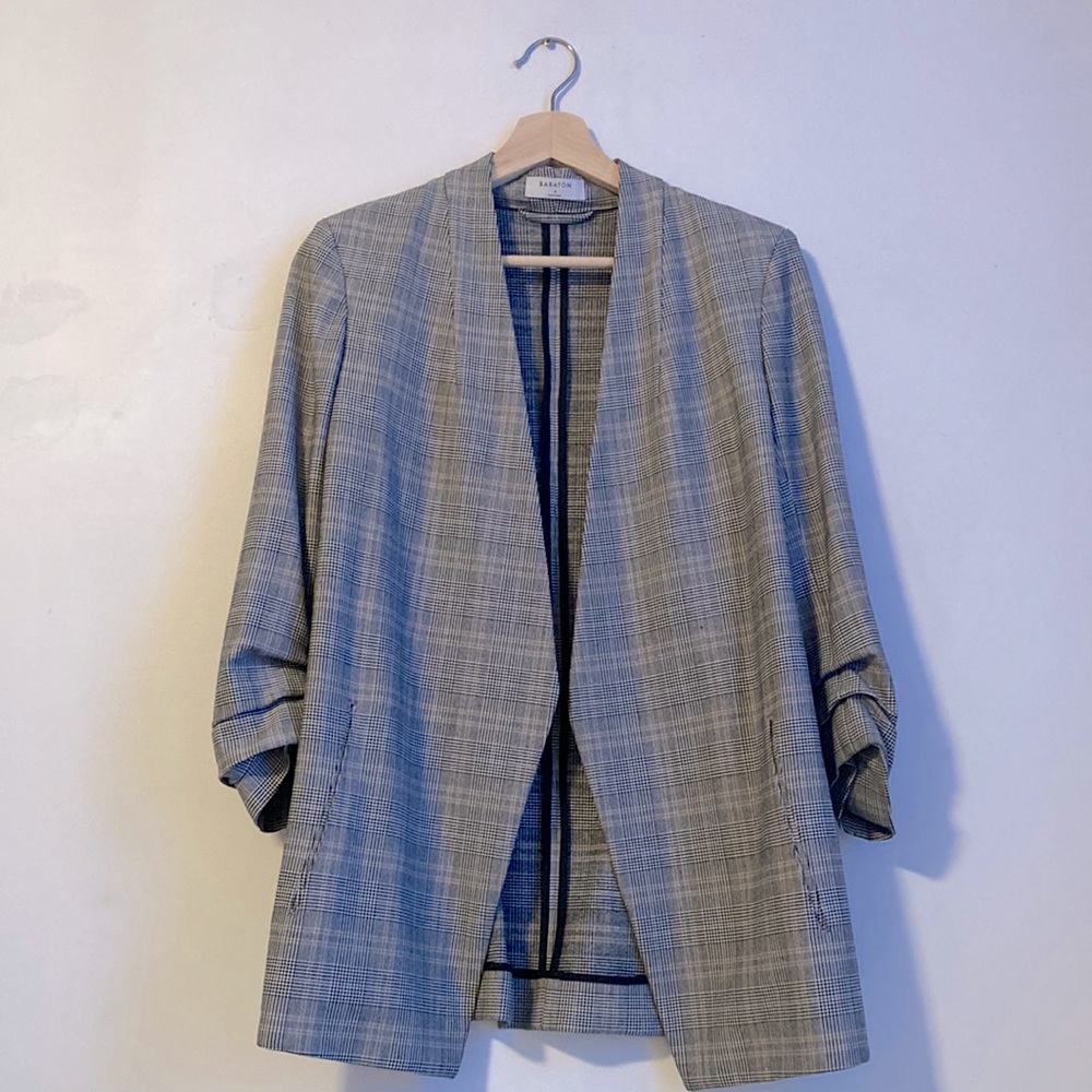 Babaton Aritzia Matching Set Blazer and Skirt. Size 4. ECU. Plaid.